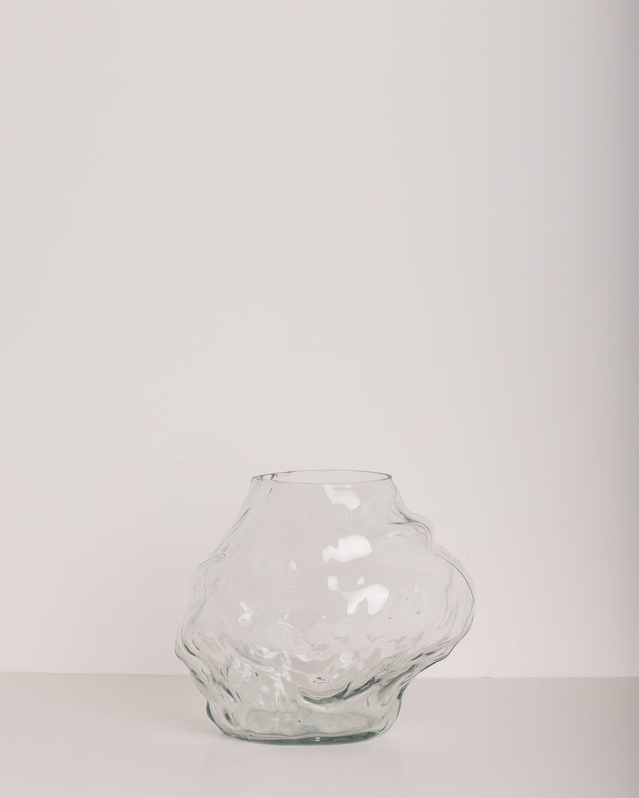 HKliving Vase Glass Cloud low