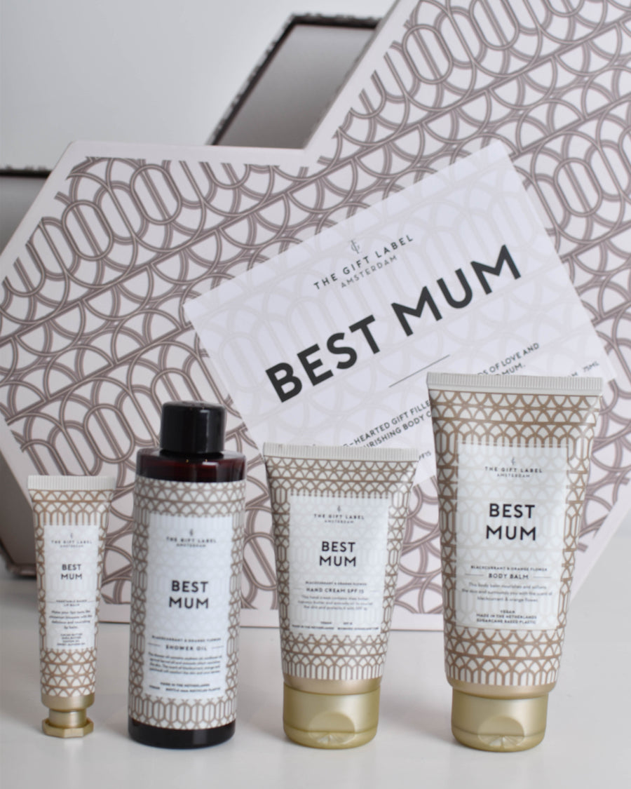 The Gift Label Box Heart Best Mum