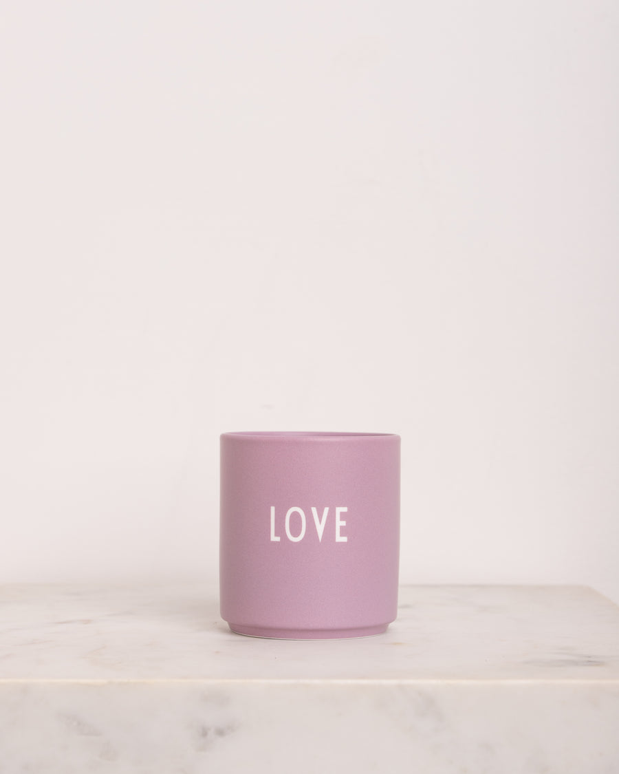 Design Letters Favorite Cup Love lavendel