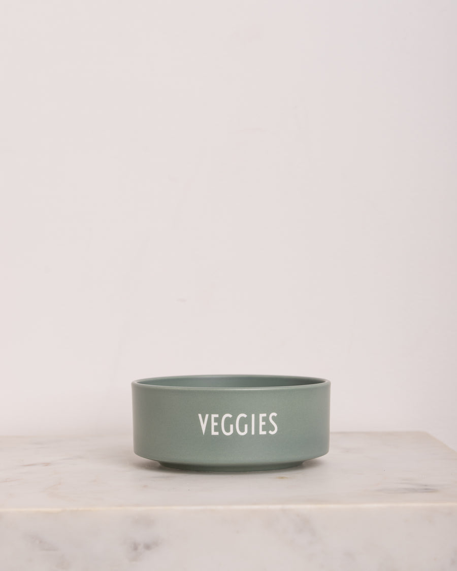 Design Letters Snack Bowl Veggies