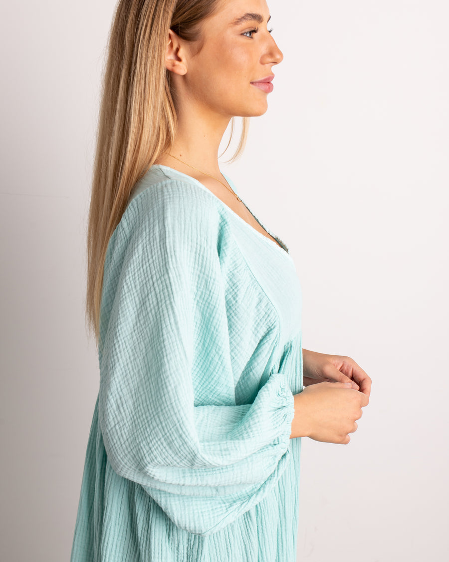 jackieandkate Kleid Tetra Boho mint