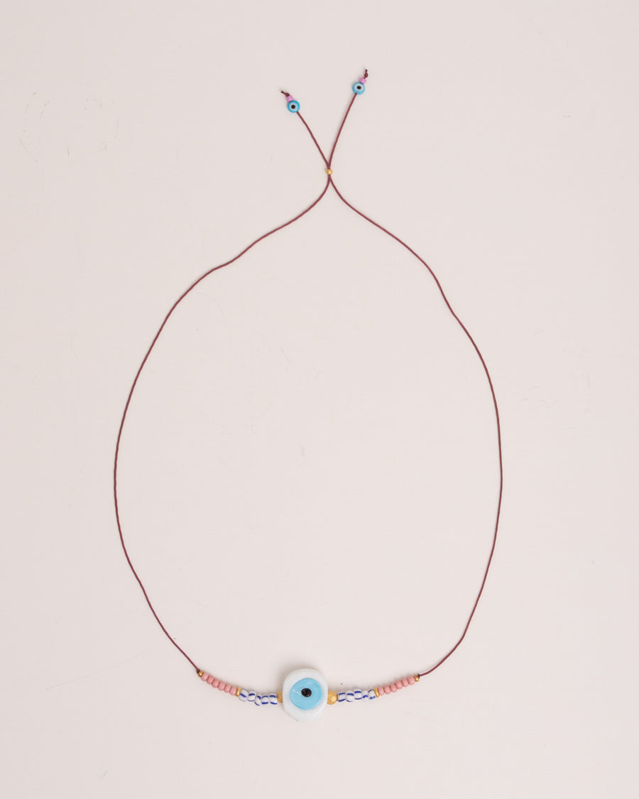 Jewels by SJ Kette weiß lucky eye
