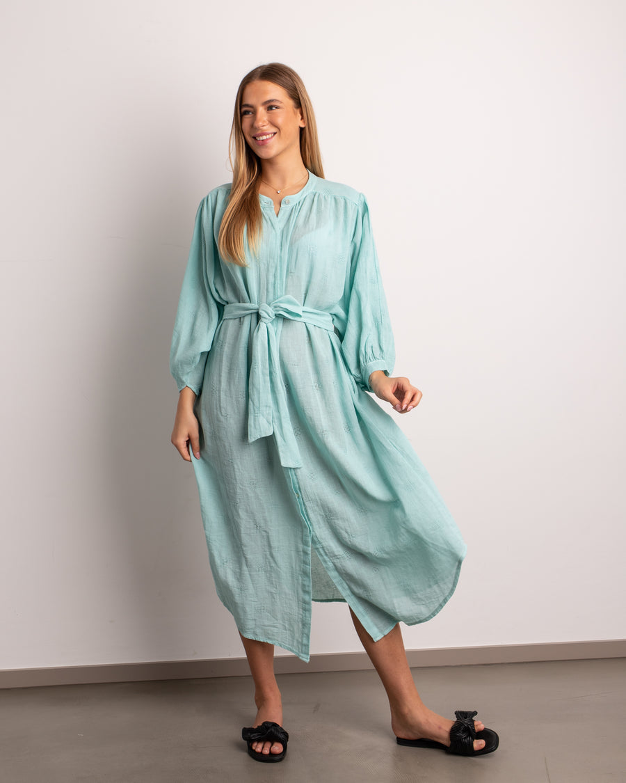 jackieandkate Kleid Linnen mint