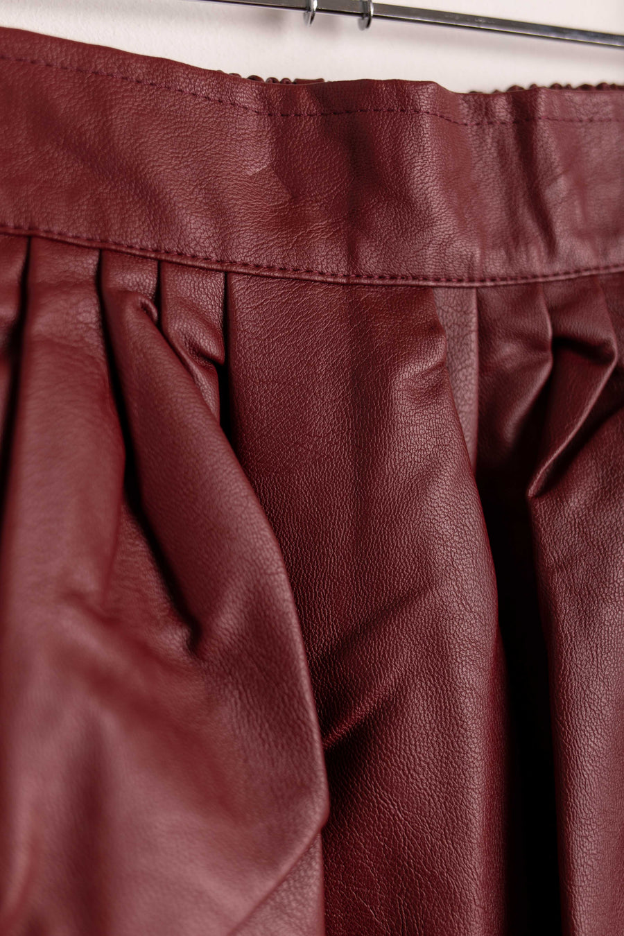 jackieandkate Rock Pleather bordeaux