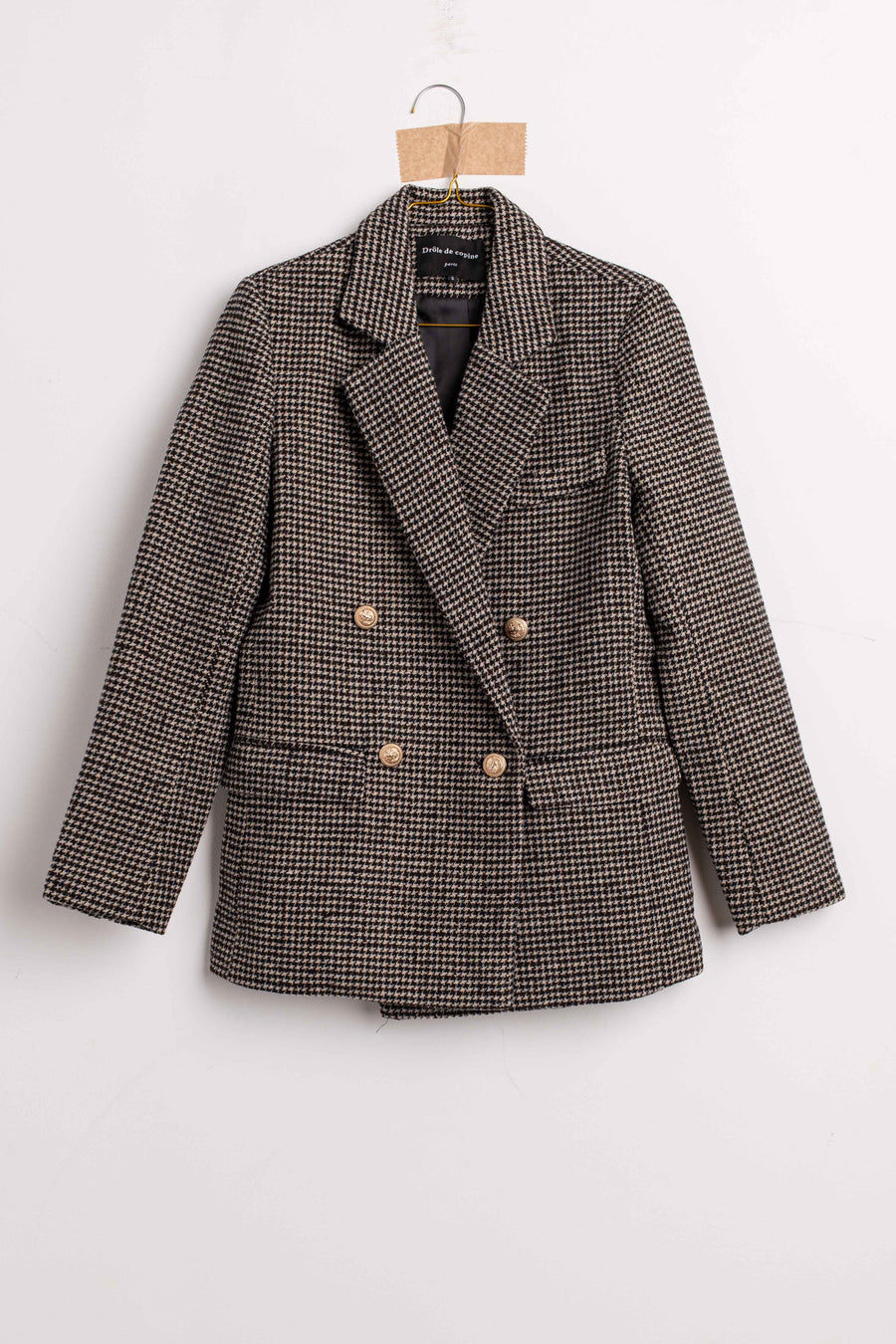 jackieandkate Blazer kariert braun