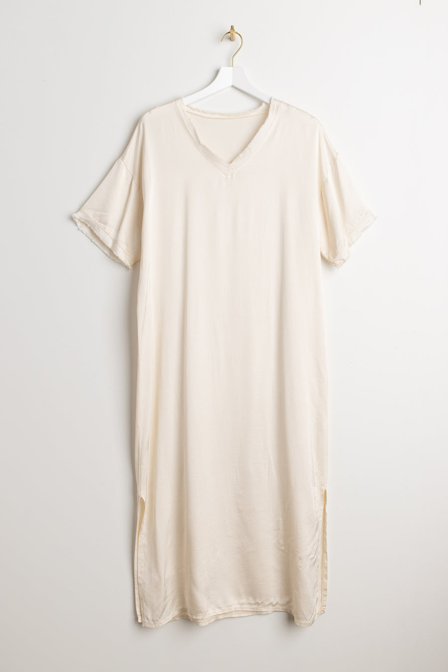 jackieandkate Kleid Satin cream