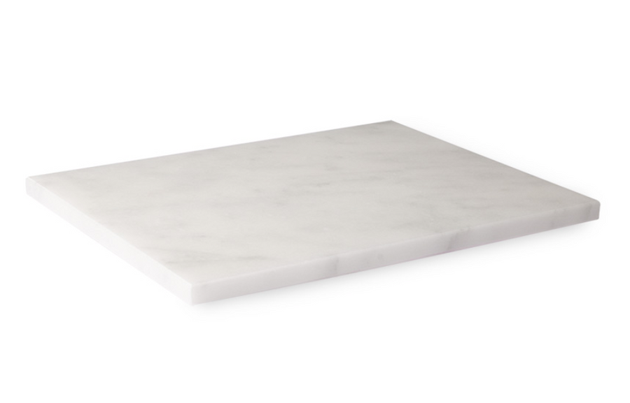 HK Living Marble Cutting Board white polished