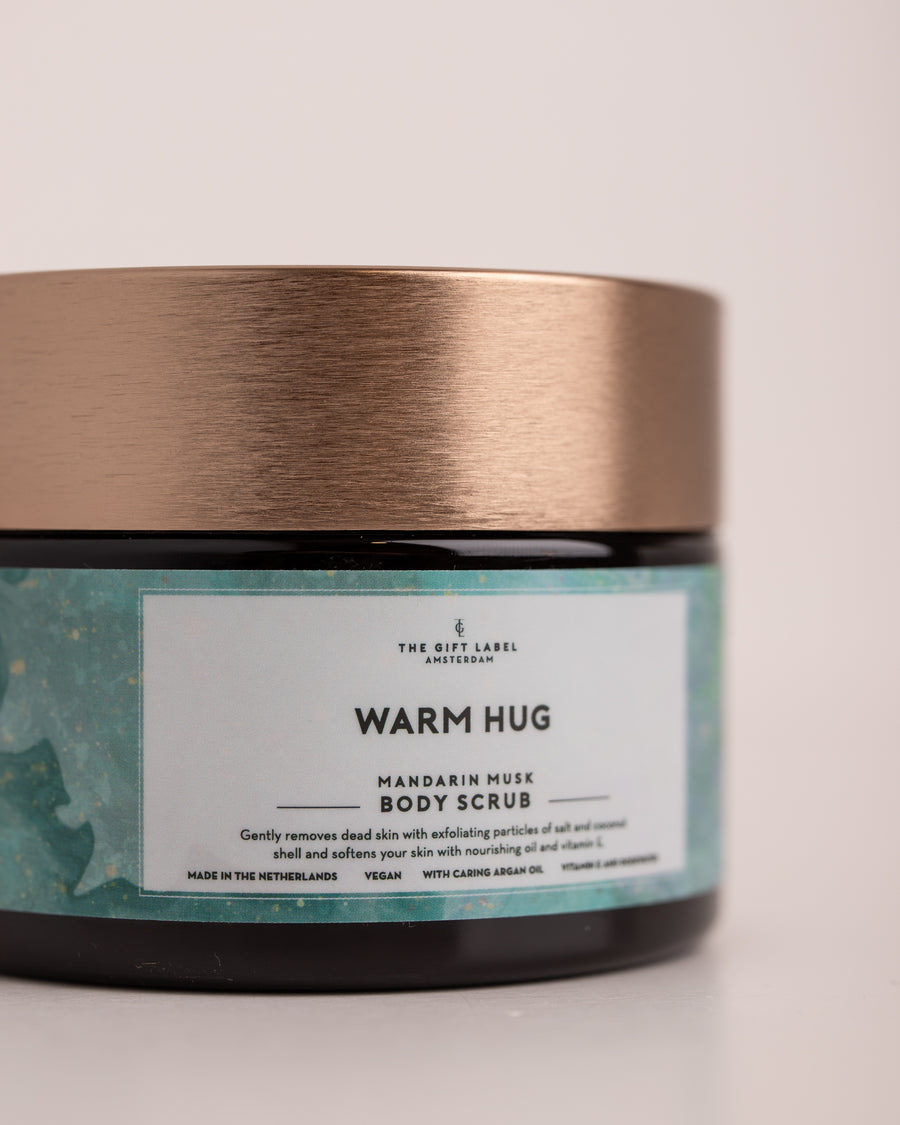 The Gift Label Body Salt Scrub Warm Hug 400g